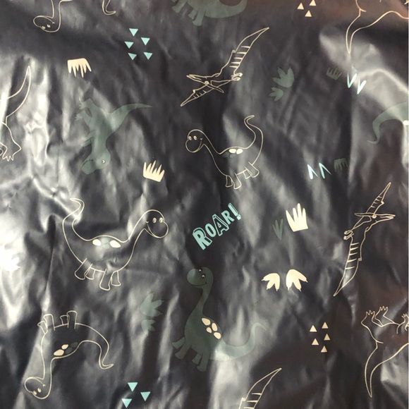 NWT Lupilu Waterproof Fleece Lined Dinosaur Jacket Rain Coat Kids Sz 4-6 4-5 5-6 - Picture 7 of 9